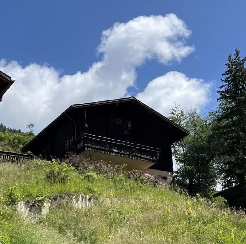 Charming Chalet above the Roofs of Binn (2)