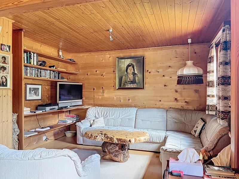 Charming Chalet above the Roofs of Binn (5)