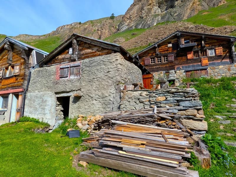 Chalet de montagne à environ 2'000 mètres d'altitude sur la Bachalpe (10)