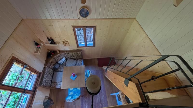 Behagliches Maiensäss bei der Brandalp in Unterbäch (10)