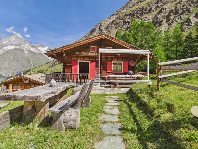 Idillio alpino unico - Chalet su Täschalp (1)