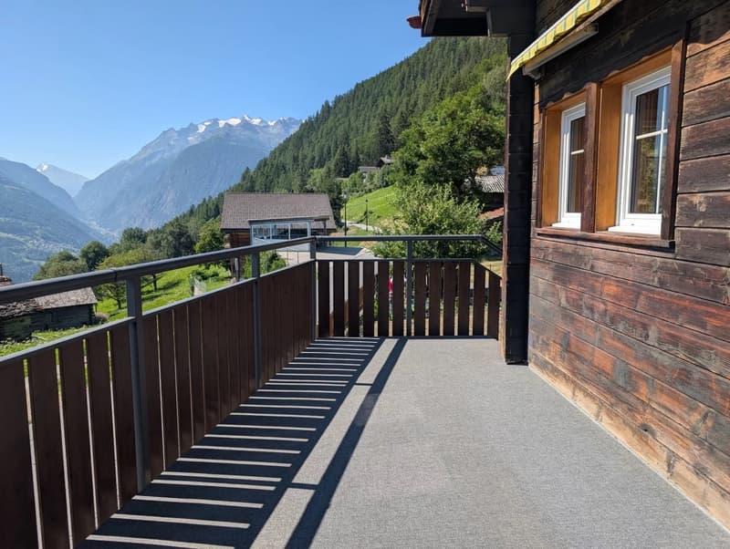 Maison unifamiliale avec étable à Zeneggen (13)