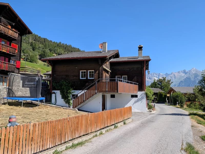 Maison unifamiliale avec étable à Zeneggen (6)
