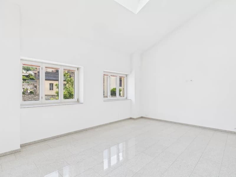 Appartamento duplex elegante con galleria nel cuore di Glis (7)