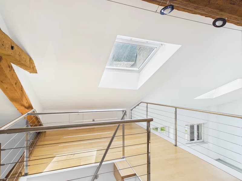 Appartamento duplex elegante con galleria nel cuore di Glis (16)