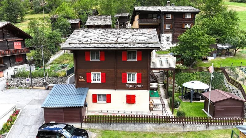 Havre de paix avec paradis de jardin & vue sur les montagnes près de Zermatt (3)