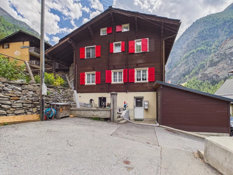 Havre de paix avec paradis de jardin & vue sur les montagnes près de Zermatt (16)