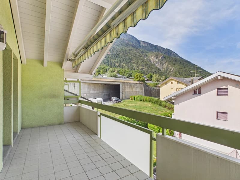 Appartement en duplex exclusif dans un quartier calme à Brig-Glis (11)