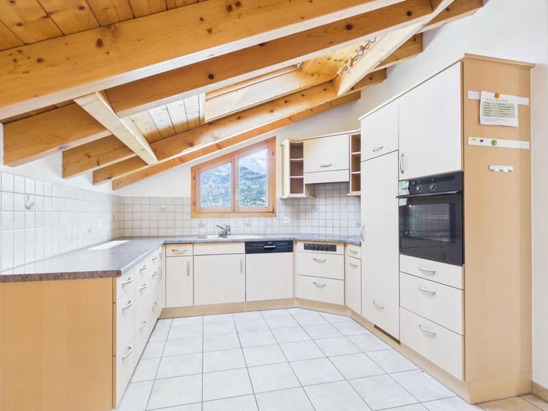 Appartement en duplex exclusif dans un quartier calme à Brig-Glis (14)