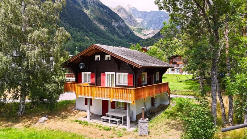 Chalet charmant dans un endroit calme à Fieschertal (1)