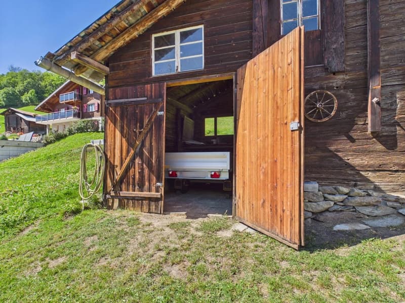 Stall-Scheune mit Zweitwohnsitzpotenzial bei der Riederalp (4)