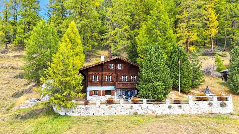 Bijou mit Panoramablick im Gspon bei Staldenried (2)