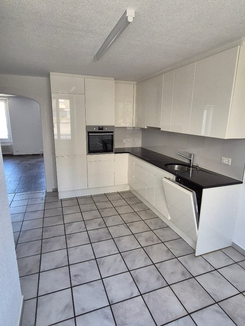 Affascinante appartamento a maisonnette di 4 locali con terrazza sul tetto e camino a Biel/Bienne – disponibile immediatamente! (19)