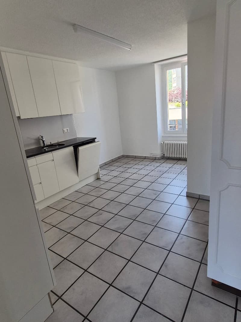 Affascinante appartamento a maisonnette di 4 locali con terrazza sul tetto e camino a Biel/Bienne – disponibile immediatamente! (17)