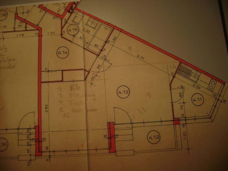 Nähe Spitäler, Biozentrum, Uni, 1-Zi-Wg 43 m2, 2. OG Lift (2)