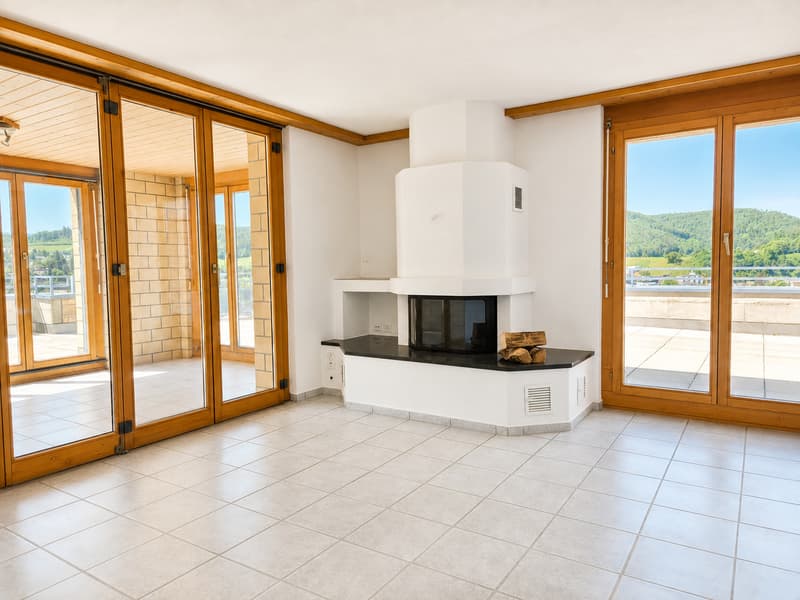 Wohnen wie im eigenen Haus - Attika-Maisonette mit Traumterrasse & Garten (5)