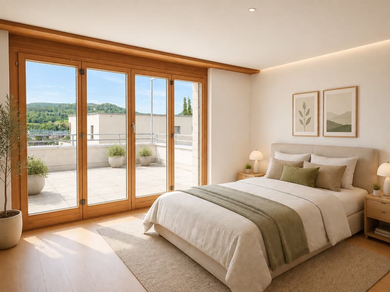 Vivere come in casa propria - mansarda con terrazza da sogno e giardino (10)