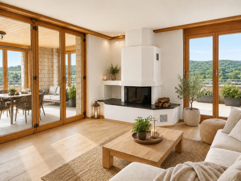 Vivere come in casa propria - mansarda con terrazza da sogno e giardino (3)