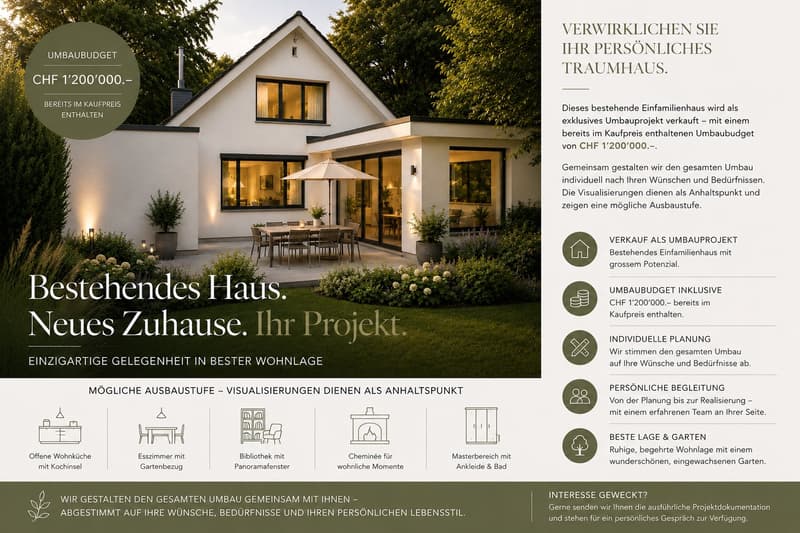 Project - we accompany you to your dream house incl. 1.2 million renovation budget (21)
