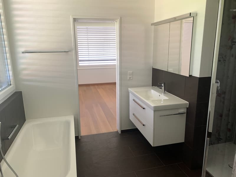 Habitation moderne dans une petite maison multifamiliale (4)