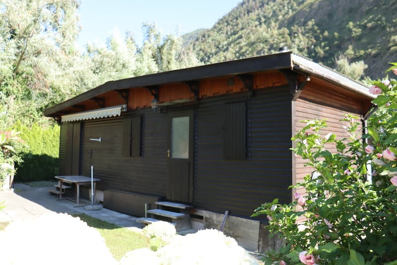 Living in the Green: 2.5-Room Chalet on Camping St. Monica (1)
