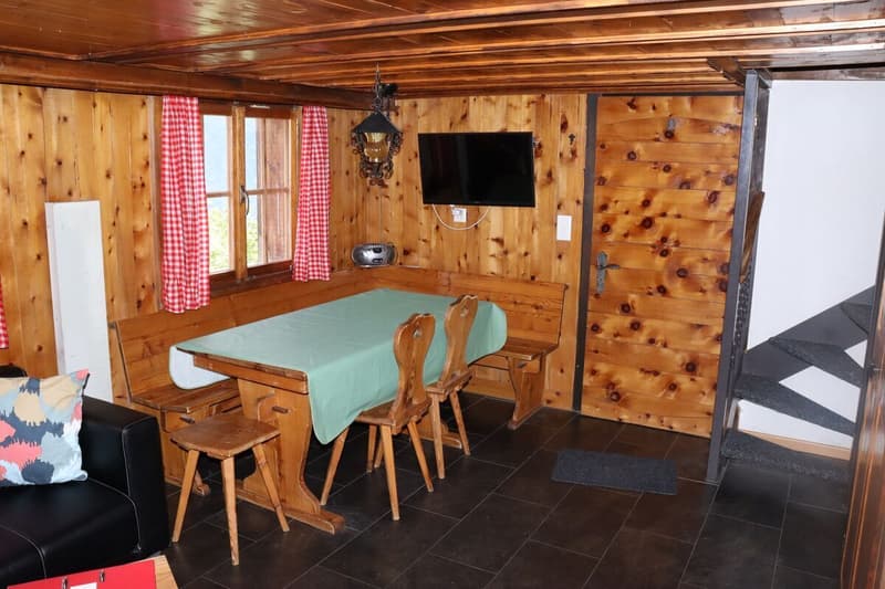 Charming Valais barn with panorama and garage in Oberems (1)