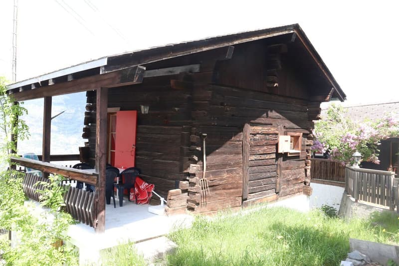 Charming Valais barn with panorama and garage in Oberems (11)