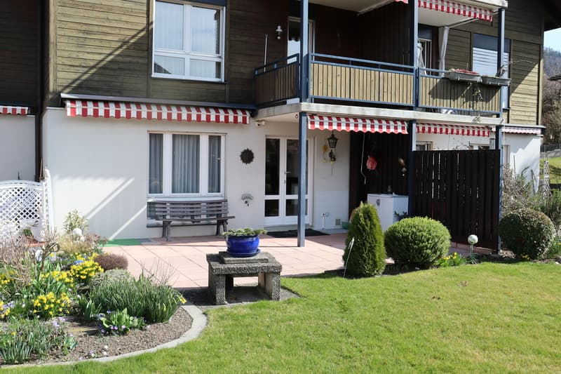 Maisonette da sogno con vista lago e caminetto - Vivere sul lago di Thun (1)