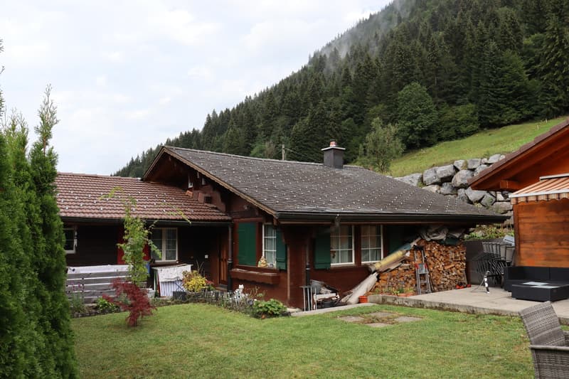 Kernrenoviertes 4.5-Zimmer-Haus mit Galerie in Saxeten! (1)