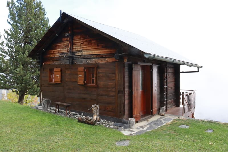 Rustikales Walliser Chalet in Hérémence (1)