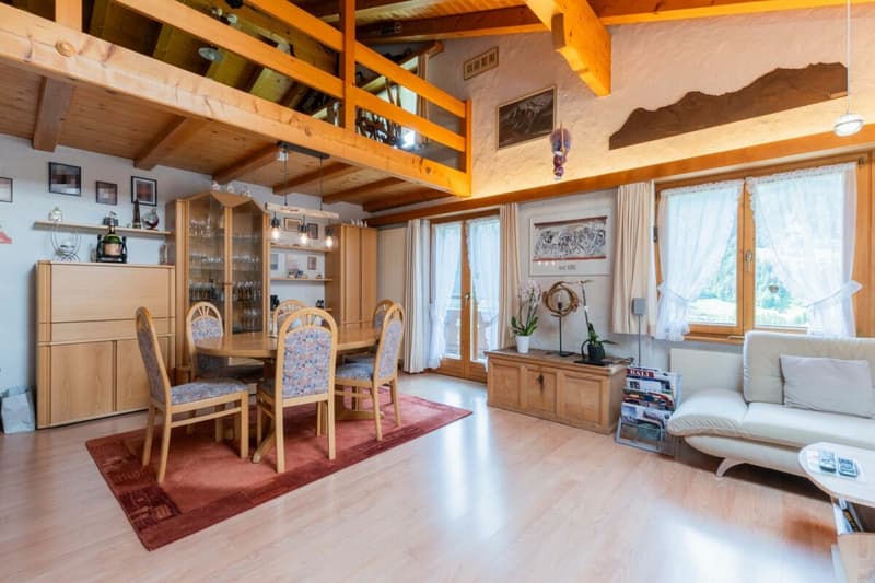 Appartement spacieux 5 pièces au dernier étage du chalet Granit (7)