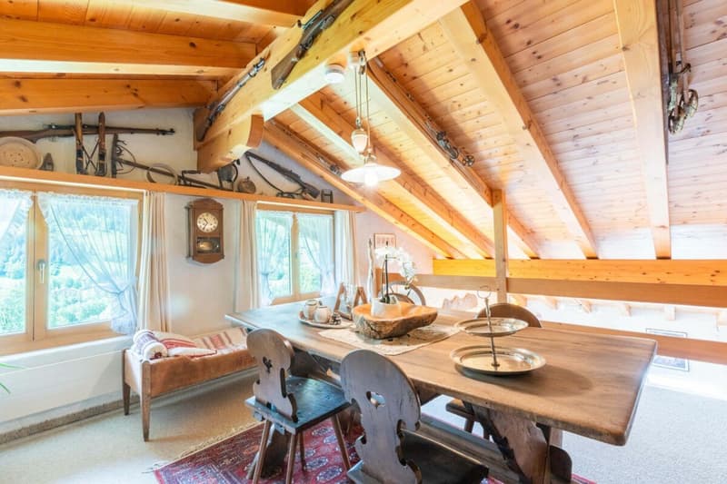 Appartement spacieux 5 pièces au dernier étage du chalet Granit (16)