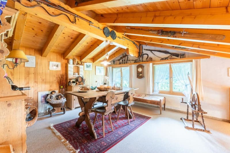 Appartement spacieux 5 pièces au dernier étage du chalet Granit (17)