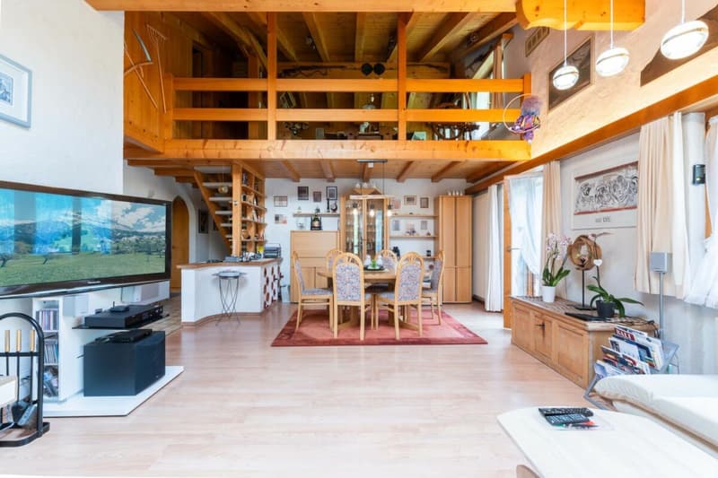 Appartement spacieux 5 pièces au dernier étage du chalet Granit (8)