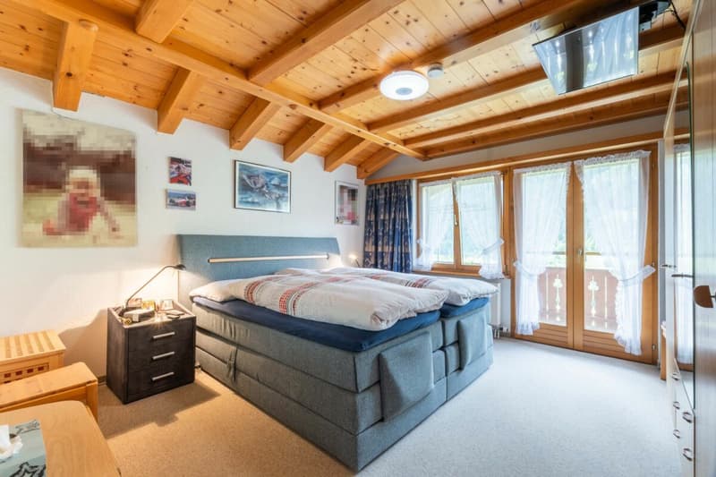 Appartement spacieux 5 pièces au dernier étage du chalet Granit (11)