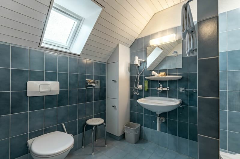 Badezimmer im Hotel Adler in Stein am Rhein