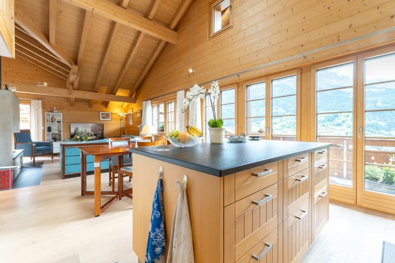 L'appartement exclusif 5.5 pièces avec galerie, Chalet Silberblume (7)