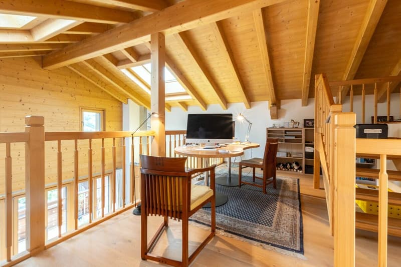 L'appartement exclusif 5.5 pièces avec galerie, Chalet Silberblume (26)