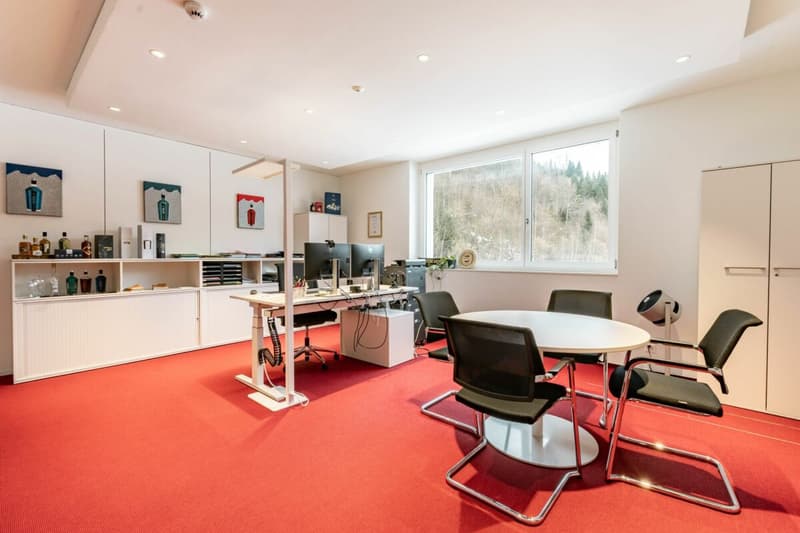 Espace de bureau et commercial moderne et spacieux à Matten (6)