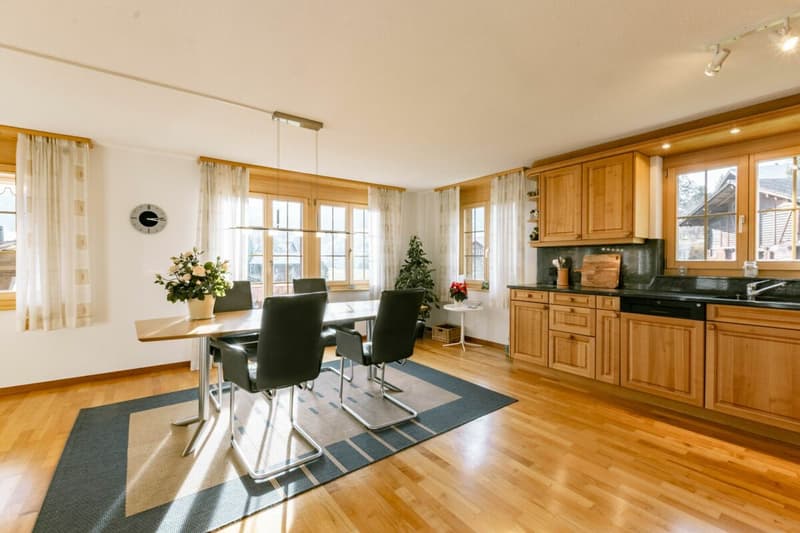 Appartement 4.5 pièces spacieux dans le chalet Gemel avec vue sur la montagne (7)