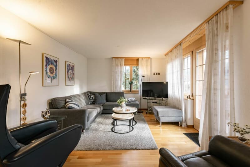 Appartement 4.5 pièces spacieux dans le chalet Gemel avec vue sur la montagne (10)