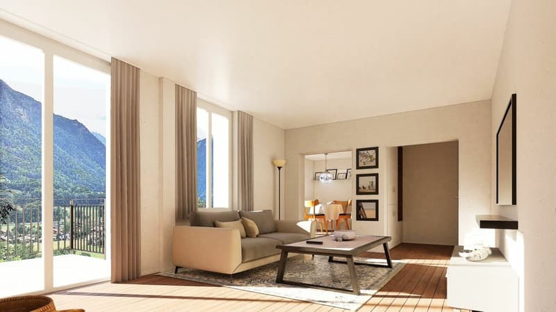 Nuovo attico 4,5 locali n° 18 in un edificio residenziale Schönbühl 360° a Wilderswil (10)