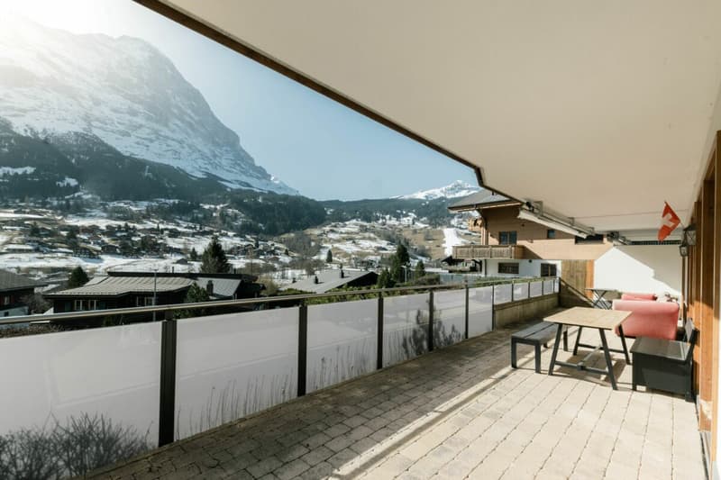 Terrassenwohnung mit Bergblick - 4.5-Zimmer-Erstwohnung im Chalet Aquila (15)