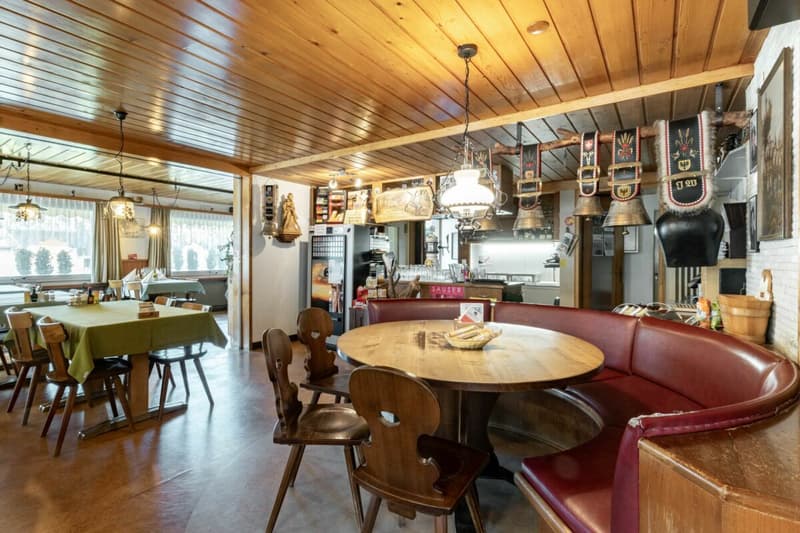 Stübli im Hotel Restaurant Alpina-Ritzli in Innertkirchen