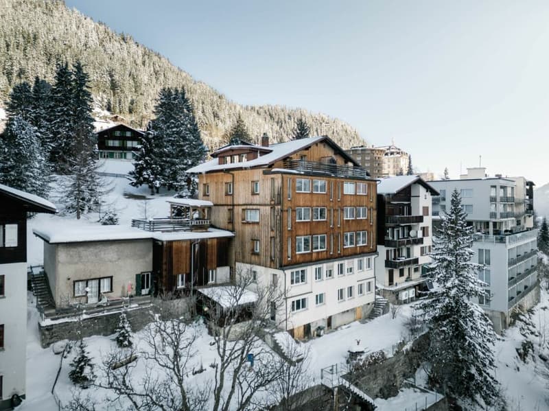 1-Bedroom Apartment With Outdoor Seating In Haus Murmeli, Mürren (12)