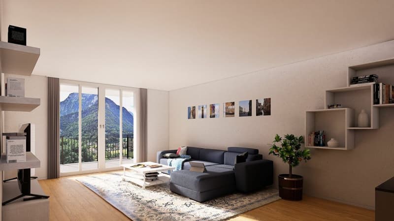 Newbuild 3 Bedroom Apartment No. 14 in the Schönbühl 360° Development, Wilderswil (6)