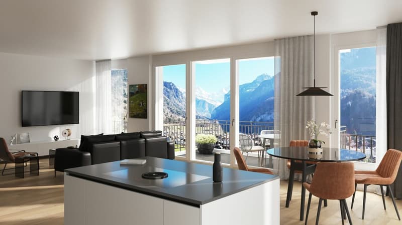 Newbuild 3 Bedroom Apartment No. 14 in the Schönbühl 360° Development, Wilderswil (4)