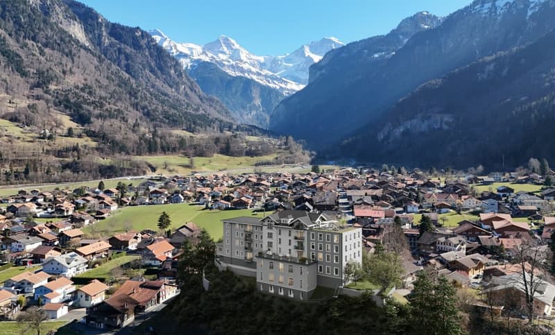 4.5-Zimmer Ferienwohnung Nr. 17 im Neubau-Mehrfamilienhaus Schönbühl 360° in Wilderswil (4)