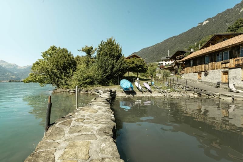 Wunderschöne 4.5-Zimmerwohnung mit Bootsplatz und Seesicht, Chalet Brienzersee (37)