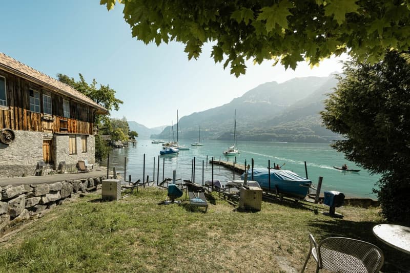 Wunderschöne 4.5-Zimmerwohnung mit Bootsplatz und Seesicht, Chalet Brienzersee (38)
